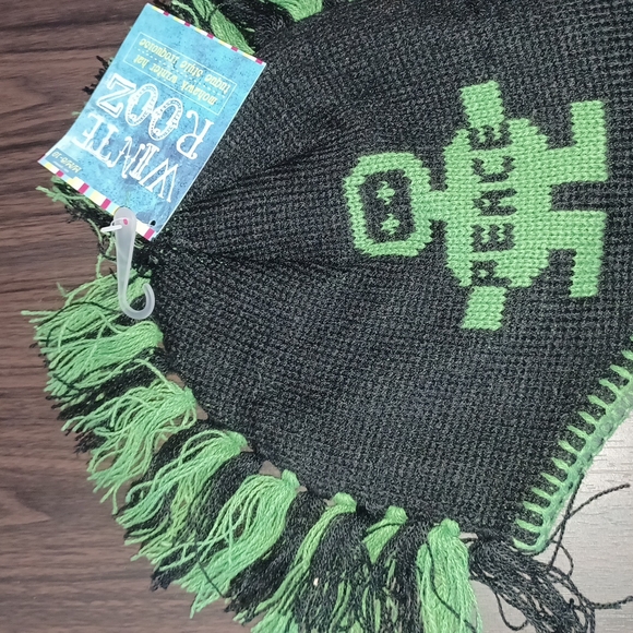Bnwt Kids mohawk winter hat green and black - Picture 11 of 17